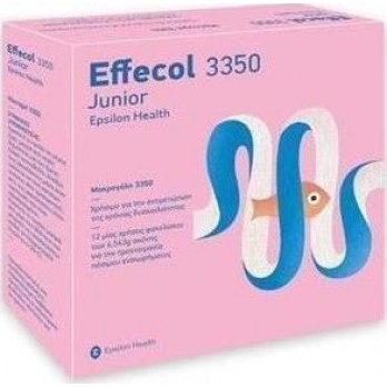 Epsilon Health Effecol Junior 3350 12 φακελίσκοι | Για τη Αντιμετώπιση της Δυσκοιλιότητας