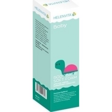 Helenvita Baby Body Bath Soft Foam Απαλός Αφρός Καθαρισμού Σώματος 150ml