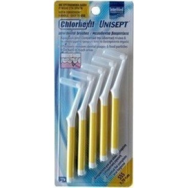 Intermed Chlorhexil Interdental brushes SSS Fine 0.70mm, Συσκευασία 5 Τεμαχίων