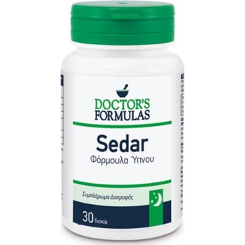 Doctor's Formulas Sedar Φόρμουλα Ύπνου 30 Δισκία