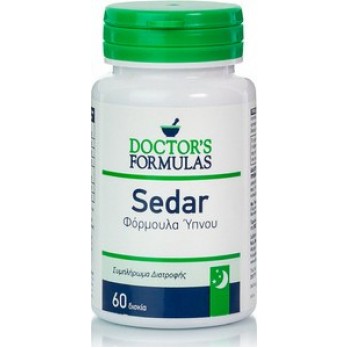 Doctor's Formulas Sedar Φόρμουλα Ύπνου 60 δισκία