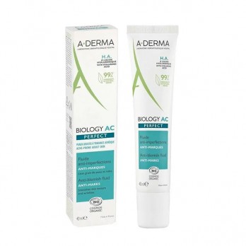 A-Derma Biology-AC Perfect Anti-Blemish Fluid 40ml  | Φροντίδα Κατά των Ατελειών & των Σημαδιών