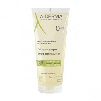 A-Derma Gel Douche Surgras Ultra Rich Shower Gel 200ml | Αφρόλουτρο για Ξηρές Επιδερμίδες