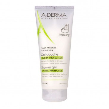 A-Derma Gel Douche Hydra-Protecteur 200ml | Καταπραϋντικό Τζελ Καθαρισμού για Πρόσωπο, Σώμα και Μαλλιά χωρίς Σαπούνι