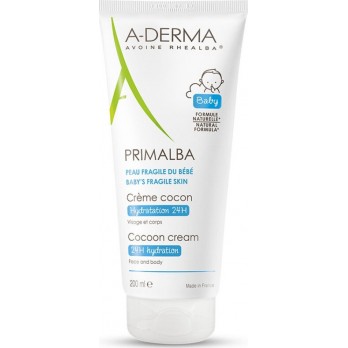 A-Derma Primalba Creme Cocon 200ml | Ενυδατική Κρέμα Για Πρόσωπο Και Σώμα 