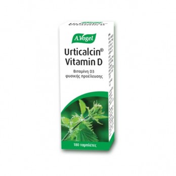 A.Vogel Urticalcin Vitamine D 180tab | Ταμπλέτες με Βάση τη Φρέσκια Τσουκνίδα