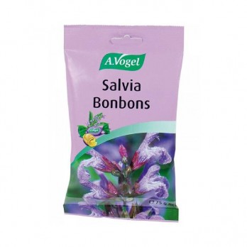 A.Vogel Salvia Bonbons 75g | Καραμέλες με Φρέσκο Φασκόμηλο για τον Ερεθισμένο Λαιμό