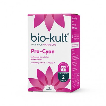 Bio-Kult Pro-Cyan 45caps| Προβιοτικές Κάψουλες για Χρόνιες και Οξείες Ουρολοιμώξεις με Cranberry