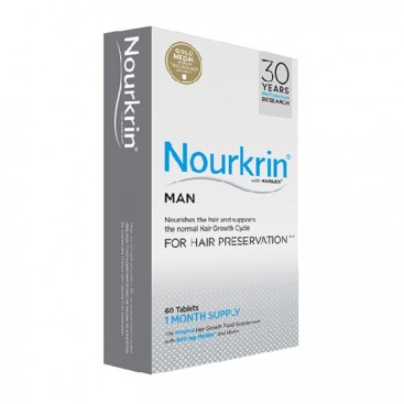 Nourkrin Man 60tabs | Συμπλήρωμα Διατροφής για την Πρόληψη & Αντιμετώπιση της Ανδρικής Τριχόπτωσης.