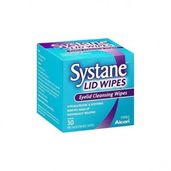 Alcon Systane Lid Wipes 30τμχ | Μαντηλάκια Καθαρισμού των Βλεφάρων