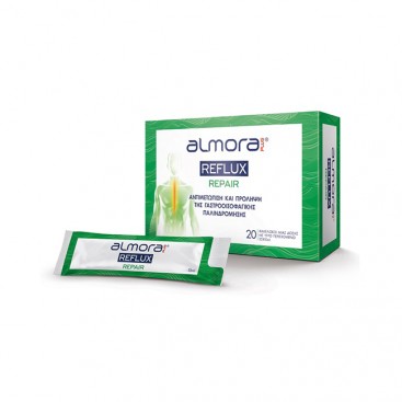 Elpen Almora Plus Reflux Repair 20stick | Συμπλήρωμα Διατροφής για την Αντιμετώπιση και Πρόληψη από τα Συμπτώματα της Γαστροοισοφαγικής Παλινδρόμησης