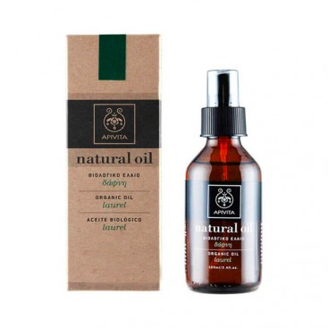 Apivita Natural Oil Laurel 100ml | Βιολογικό Έλαιο Δάφνη 