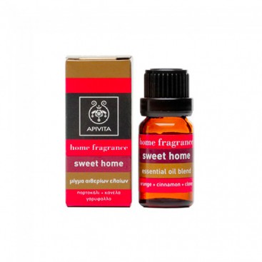 Apivita Fragrance Sweet Home 10ml | Μίγμα από Πορτοκάλι, Κανέλλα & Γαρύφαλλο