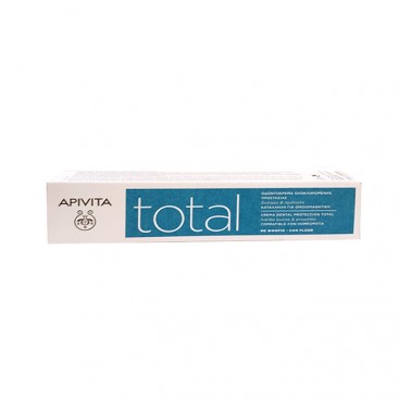 Apivita Natural Dental Care Total 75 ml | Οδοντόκρεμα Με Πρόπολη & Δυόσμο 