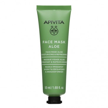 Apivita Face Mask With Aloe 50ml | Μάσκα Ενυδάτωσης Προσώπου Με Αλόη 