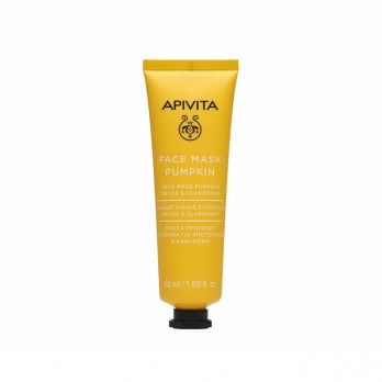 Apivita Face Mask Pumpkin 50ml |  Μάσκα Προσώπου με Κολοκύθα για Αποτοξίνωση