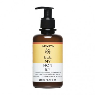 Apivita Bee My Honey Moisturizing Body Milk Honey & Aloe 200ml | Ενυδατικό Γαλάκτωμα Σώματος με Μέλι και Αλόη