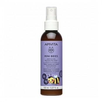 Apivita Mini Bees Gentle Kids Detangling Spray 150ml | Παιδικό Απαλό Σπρέι για Ξεμπέρδεμα των Μαλλιών  