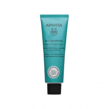 Apivita Cream with Eucalyptus 50ml | Κρέμα με Ευκάλυπτο για Εντριβή στο Στήθος 