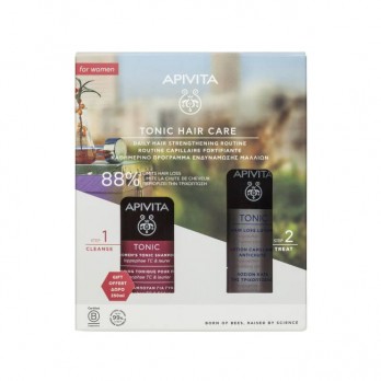 Apivita Tonic Hair Loss Lotion, Λοσιόν κατά της Τριχόπτωσης, 150ml & Δώρο Apivita Women's Tonic Shampoo Τονωτικό Σαμπουάν για Γυναίκες 250ml