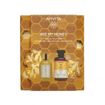 Apivita Bee My Honey Eau De Toilette Φρέσκο και Αναζωογονητικό Άρωμα 100ml & Δώρο Bee My Honey  Αφρόλουτρο με Μέλι & Αλόη 250ml 