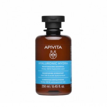 Apivita Hyaluronic Hydra Moisturizing Shampoo 250ml | Σαμπουάν Ενυδάτωσης 