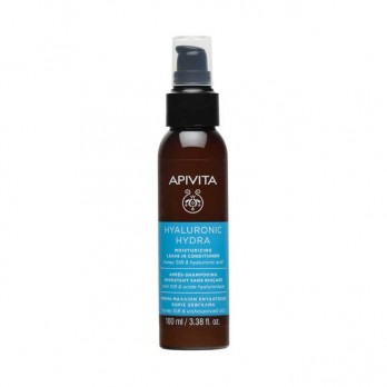 Apivita Hyaluronic Hydra Leave In Conditioner 100ml | Κρέμα Μαλλιών για Ενυδάτωση χωρίς Ξέβγαλμα