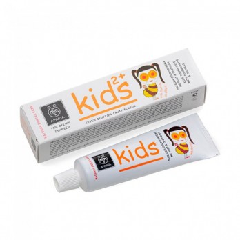 Apivita Natural Dental Care Kids 2, 50ml |Παιδική Οδοντόκρεμα Με Ρόδι & Πρόπολη 