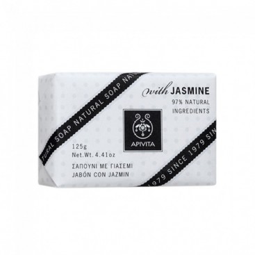 Apivita Natural Soap With Jasmine 125g | Σαπούνι Με Γιασεμί