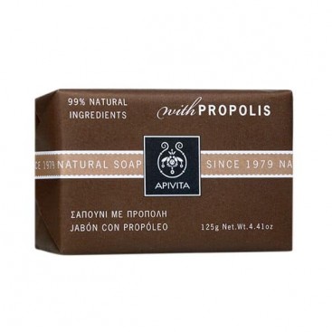 Apivita Natural Soap With Propolis 125g | Σαπούνι Με Πρόπολη