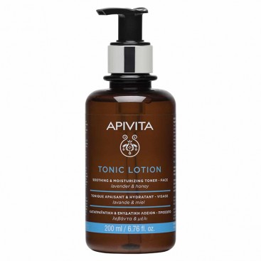 Apivita Tonic Lotion Soothing & Moisturizing 200ml | Καταπραϋντική & Ενυδατική Λοσιόν για το Πρόσωπο