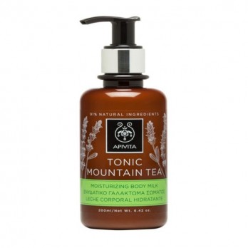 Apivita Tonic Mountain Tea Moisturizing Body Milk  200ml | Ενυδατικό Γαλάκτωμα Σώματος με Τσάι του Βουνού