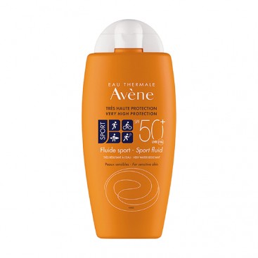 Avene Fluide Sport  SPF50+ 100ml | Αντιηλιακή Κρέμα Προσώπου & Σώματος Για Αθλητές