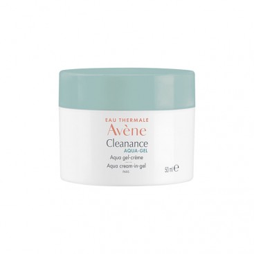 Avene Cleanance Aqua Gel Matifiant 50ml | Ενυδατική Κρέμα για Ματ Αποτέλεσμα για Ευαίσθητο Δέρμα με Ατέλειες 