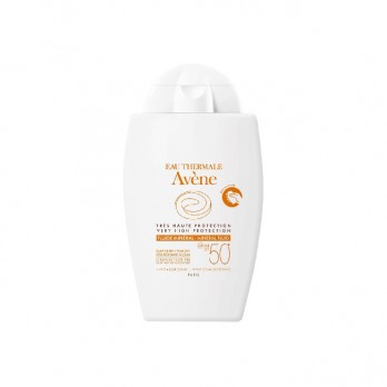 Avene Fluide SPF50+ Mineral 40ml | Αντιηλιακή Κρέμα Προσώπου για την Ευαίσθητη Επιδερμίδα