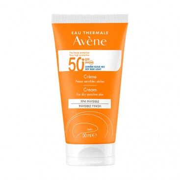 Avene Creme TriAsorB™ SPF50+ 50ml | Αντηλιακή Κρέμα Προσώπου για Ξηρό & Ευαίσθητο Δέρμα με Άρωμα 