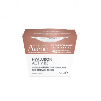 Avène Hyaluron Activ B3 Creme Regeneration Cellulaire Eco Refill 50ml | Κρέμα Προσώπου με Υαλουρονικό Οξύ για  Αντιγήρανση ,Ανταλλακτικό 