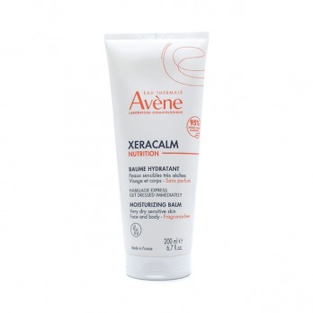 Avene Xeracalm Nutrition Baume Hydratant 200ml | Ενυδατικό & Καταπραϋντικό Βάλσαμο για Πρόσωπο & Σώμα