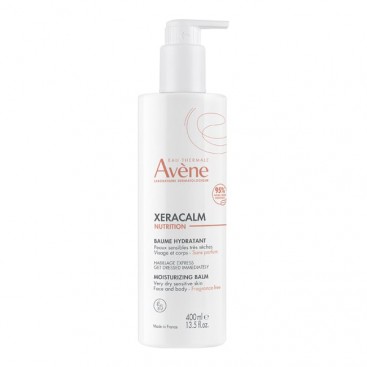 Avene Xeracalm Nutrition Baume Hydratant 400ml | Ενυδατικό & Καταπραϋντικό Βάλσαμο για Πρόσωπο & Σώμα