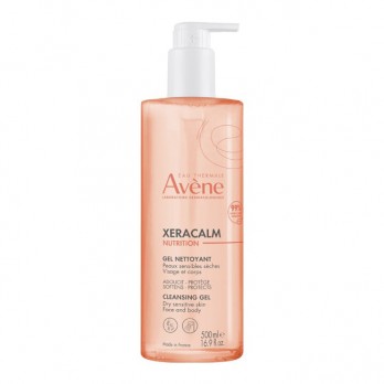 Avene Xeracalm Nutrition Gel Nettoyant 500ml | Τζελ Καθαρισμού για Πρόσωπο & Σώμα