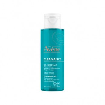 Avene Cleanance Gel Nettoyant 100ml | Καθαριστικό Προσώπου - Σώματος για  Λιπαρό Δέρμα 