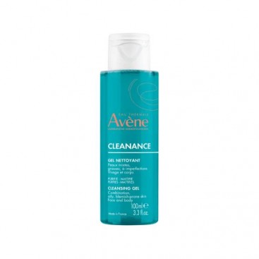 Avene Cleanance Gel Nettoyant 100ml | Καθαριστικό Προσώπου - Σώματος για  Λιπαρό Δέρμα 