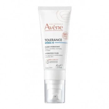 Avene Tolerance Hydra-10 Fluide Hydratant 40ml | Ενυδατική Κρέμα Προσώπου Ελαφριάς Υφής για Ευαίσθητο & Αφυδατωμένο Δέρμα