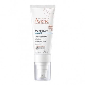 Avene Tolerance Hydra-10 Creme Hydratant 40ml | Ενυδατική Κρέμα Προσώπου Πλούσιας Υφής για Ευαίσθητο & Αφυδατωμένο Δέρμα