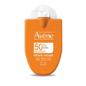 Avene Reflexe Solaire SPF50 Pocket Family 30ml | Αντηλιακή Κρέμα Προσώπου και Σώματος για Βρέφη , Παιδιά , Ενήλικες, Χωρίς Άρωμα