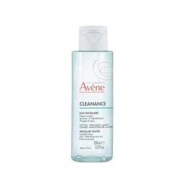 Avene Cleanance Eau Micellaire 100ml | Νερό Καθαρισμού και Ντεμακιγιάζ για Λιπαρές Επιδερμίδες 