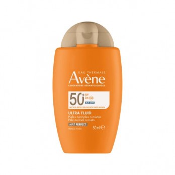 Avene Ultra Fluid Perfecteur SPF50+ 50ml | Αντηλιακή Κρέμα Προσώπου με Χρώμα 