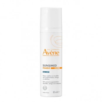 Avene SunsiMed Pigment SPF50+, 80ml | Αντηλιακή Κρέμα Προσώπου Δέρμα με Τάση Υπερμελάγχρωσης, Καφέ Κηλίδων & Μελάσματος 