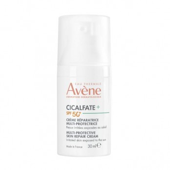 Avene Cicalfate+ SPF 50+ 30ml | Επανορθωτική Κρέμα Πολλαπλής Προστασίας 