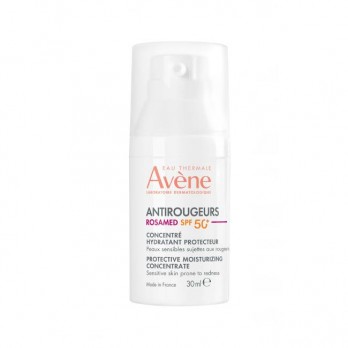 Avene Antirougeurs Rosamed SPF50+ 30ml | Προστατευτικό Ενυδατικό Συμπύκνωμα για Δέρμα με Τάση Ερυθρότητας 